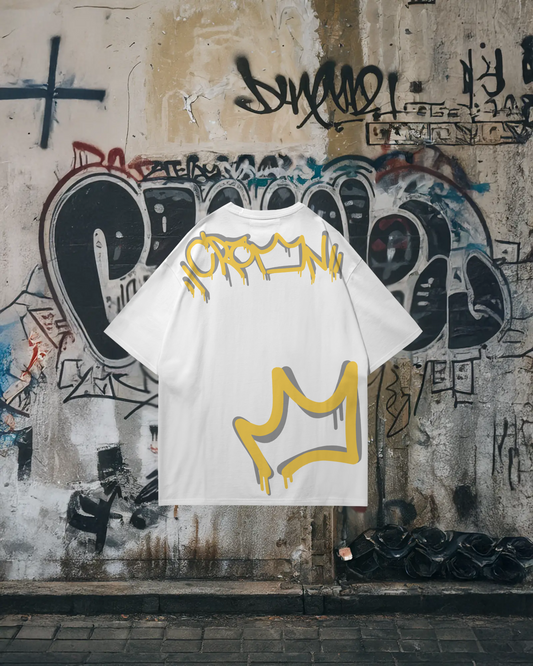 Playera Oversized Crown — “ALL RISE FOR THE KING” | The Urbn Bros Co.