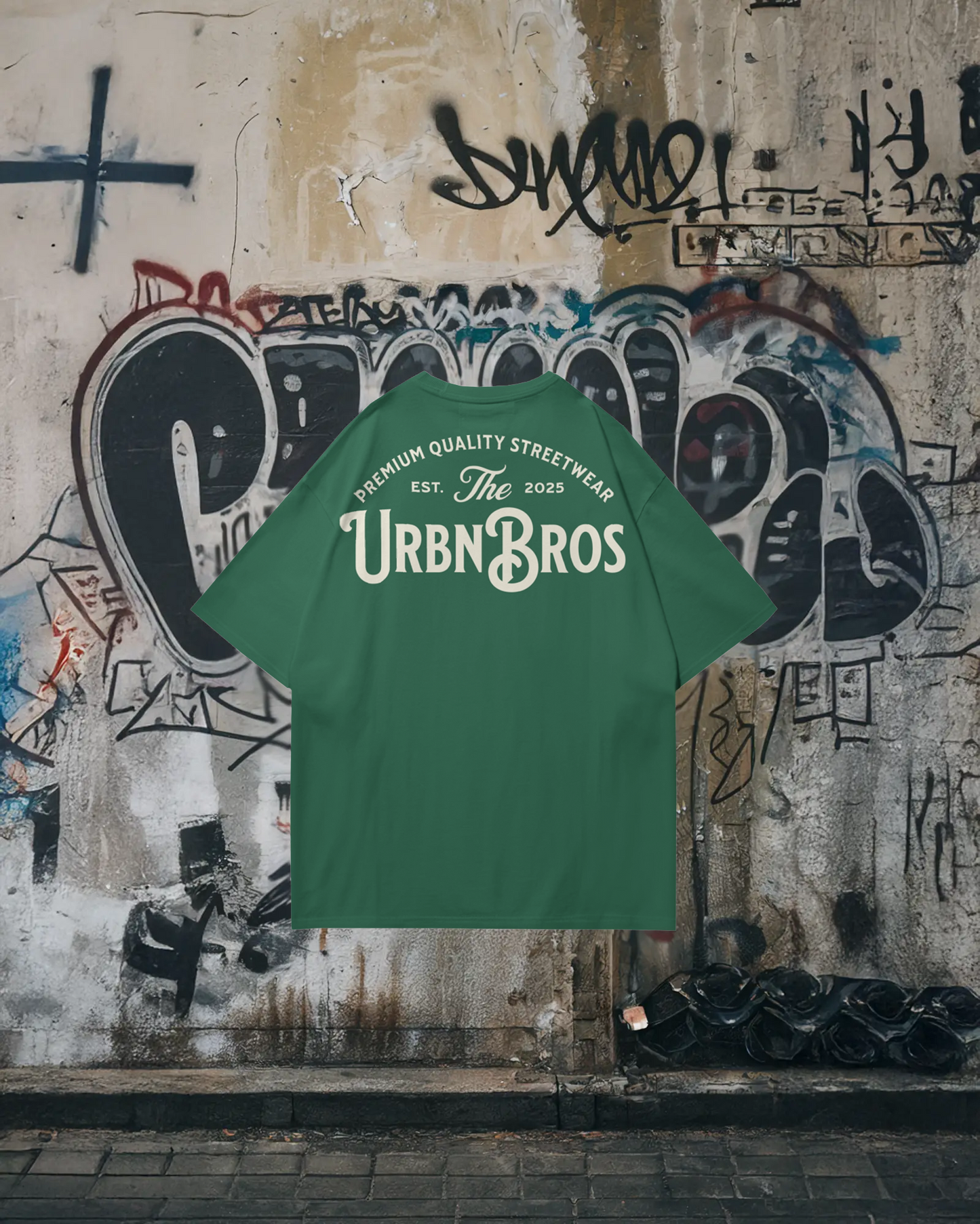 Playera Oversized “URBN Original” – Premium Streetwear | The Urbn Bros Co.