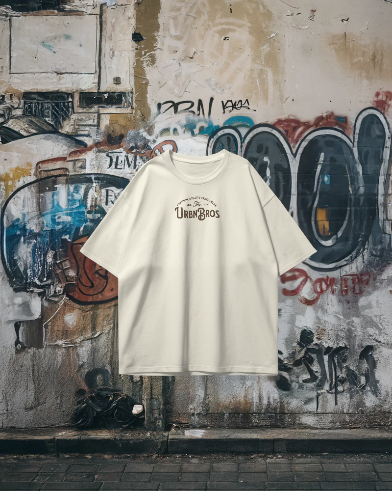 Playera Oversized “URBN Signature” – Premium Streetwear | The Urbn Bros Co.