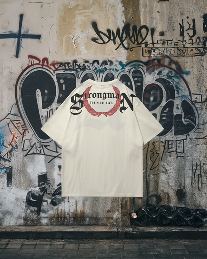 Playera Oversized Aron — "Strongman" | The Urbn Bros Co.