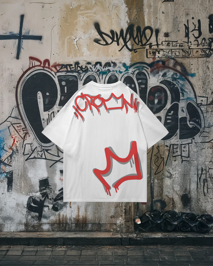 Playera Oversized Crown — “ALL RISE FOR THE KING” | The Urbn Bros Co.