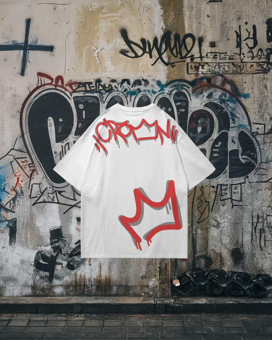 Playera Oversized Crown — “ALL RISE FOR THE KING” | The Urbn Bros Co.