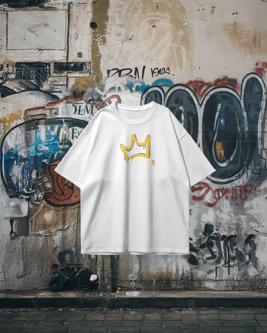 Playera Oversized Crown — “ALL RISE FOR THE KING” | The Urbn Bros Co.