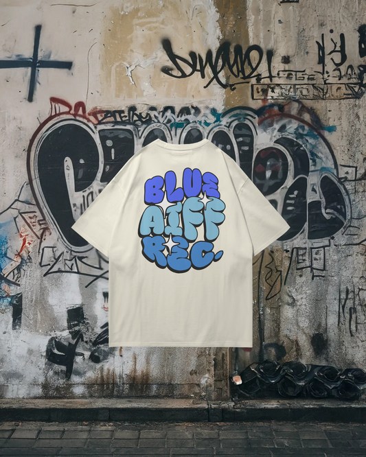 Playera Oversized Blue.Aiff — "Recording" | The Urbn Bros Co.