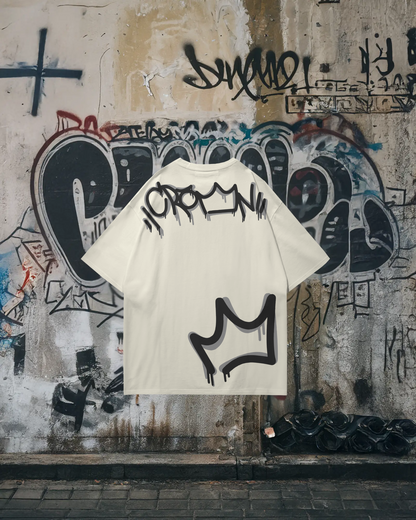 Playera Oversized Crown — “ALL RISE FOR THE KING” | The Urbn Bros Co.