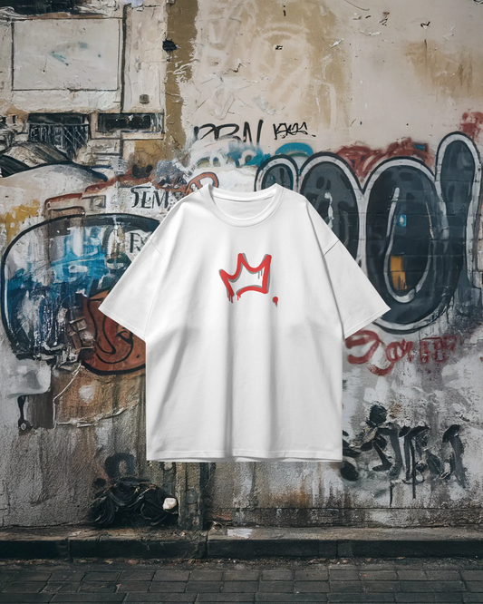 Playera Oversized Crown — “ALL RISE FOR THE KING” | The Urbn Bros Co.